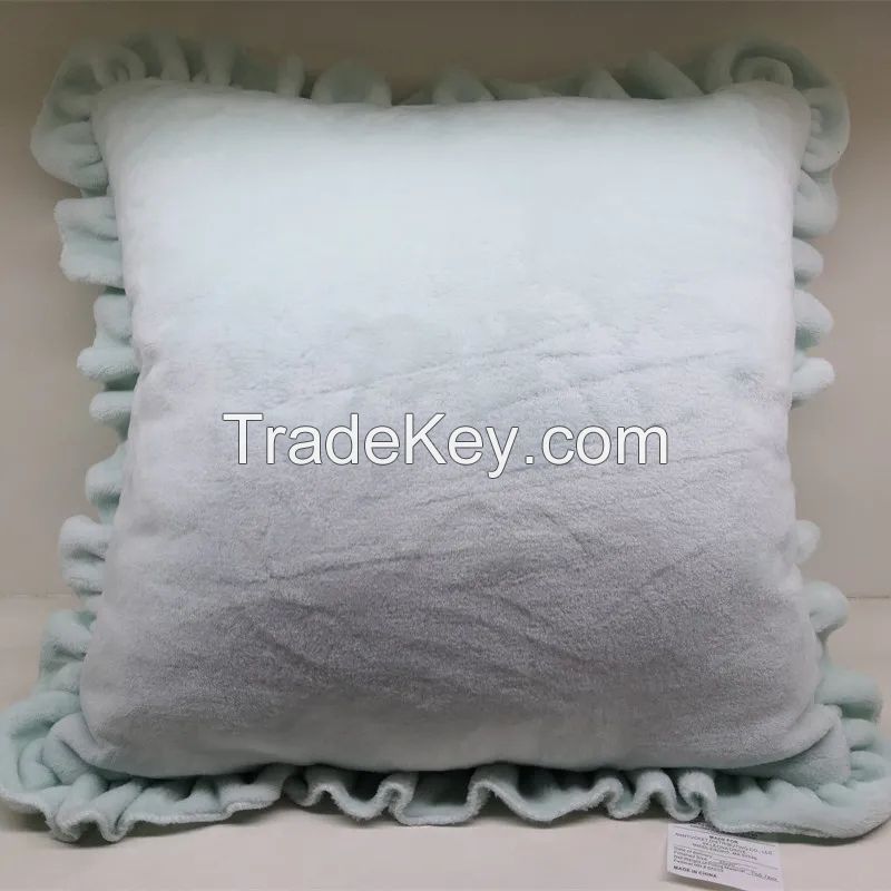 Flannel Cushion  Polyester Pillow