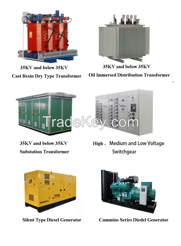 10/0.4kv S10 S11 Oil Immersed Distribution Transformer