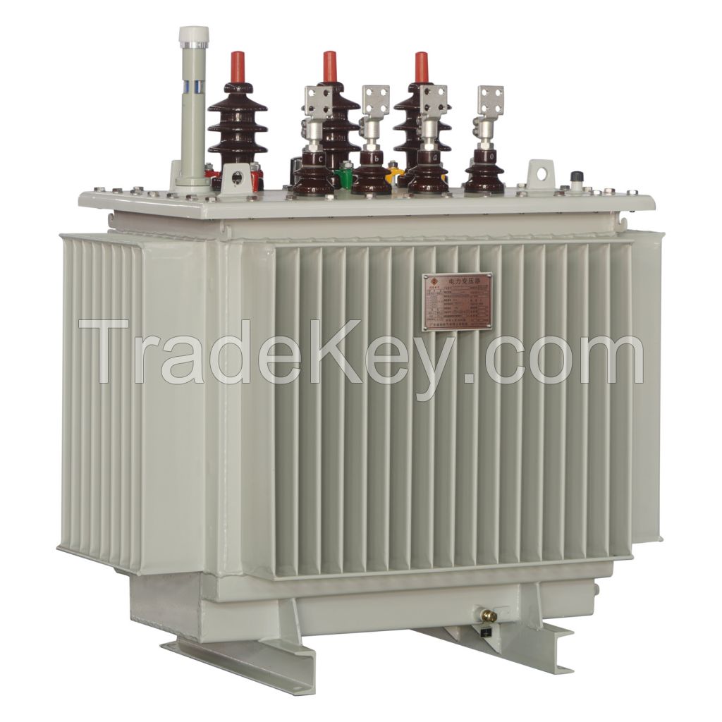 S11 11kv/0.4kv three phase oil immersed type power transformer 