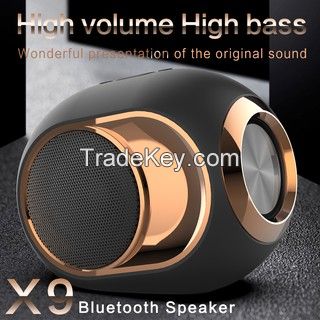 Bluetooth Portable Speaker 1200Mah Battery IPX7 Waterproof Outdoor True TWS Stereo Wireless Speaker with Radio for Phone