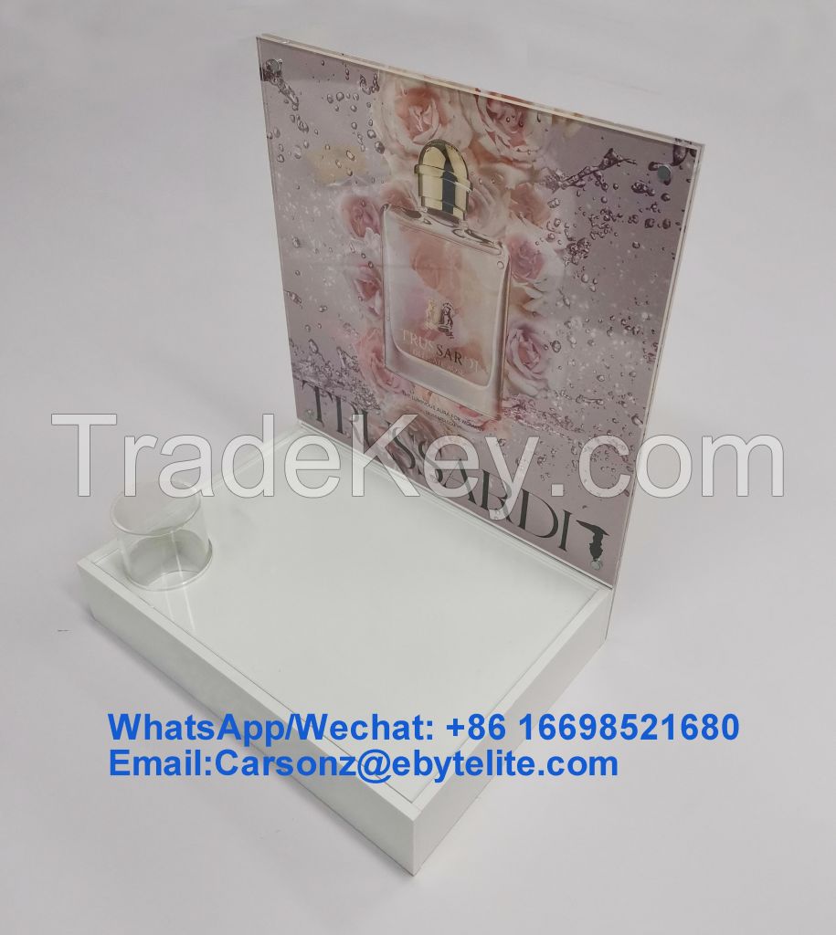 custom acrylic display make up holder  cosmetic holder