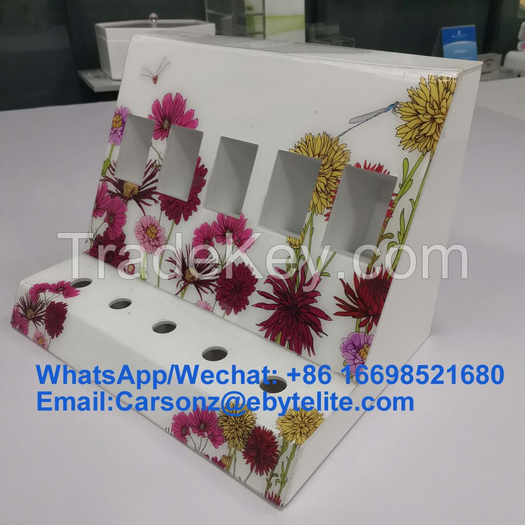 custom acrylic display make up holder  cosmetic holder