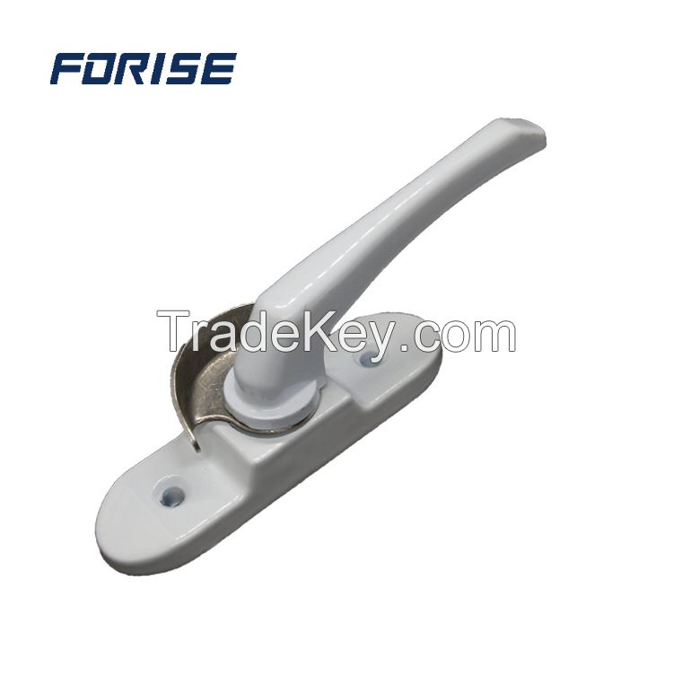 Aluminum alloy moon lock for sliding door crescent lock