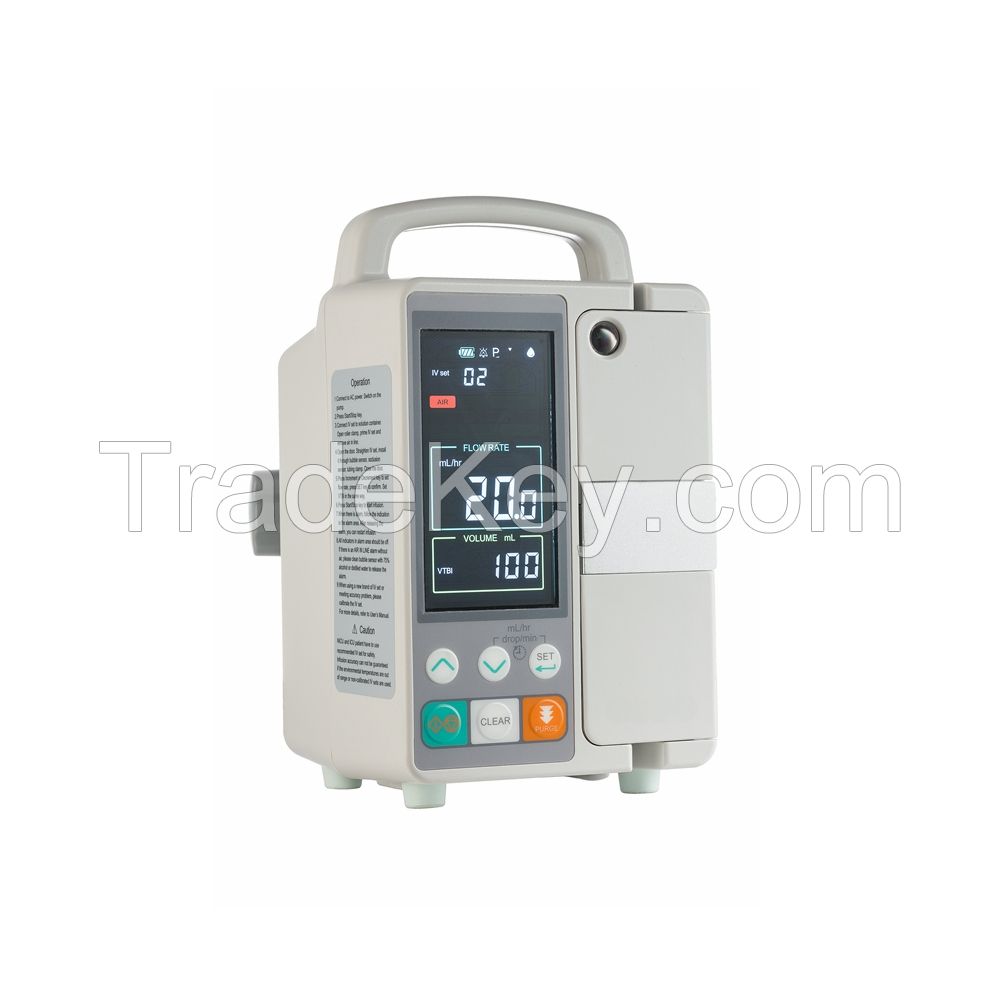 ICU electronic Digital IV fluid Infusion Pump for sale