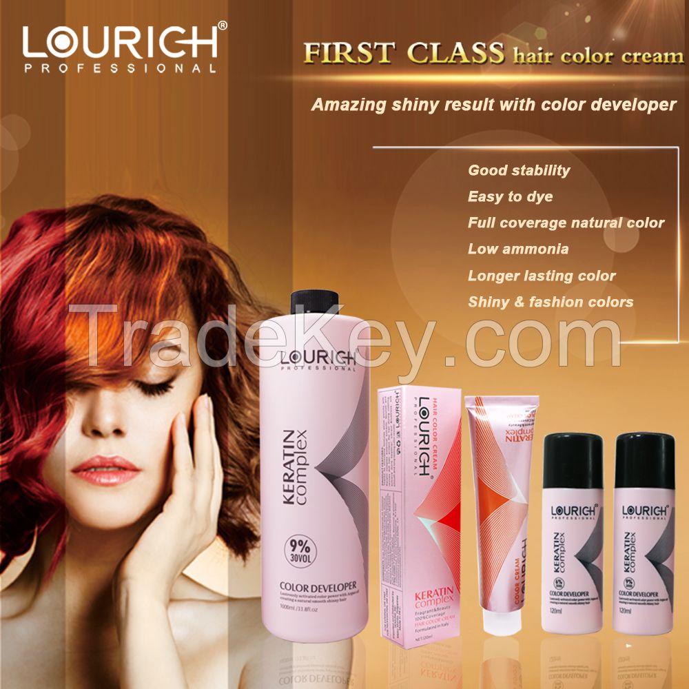 LOURICH keratin complex hair color cream 120ml