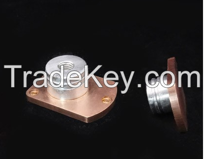 Copper aluminum bimetallic LiB terminal