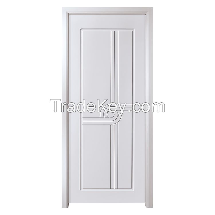 PVC waterproof bathroom design toilet door