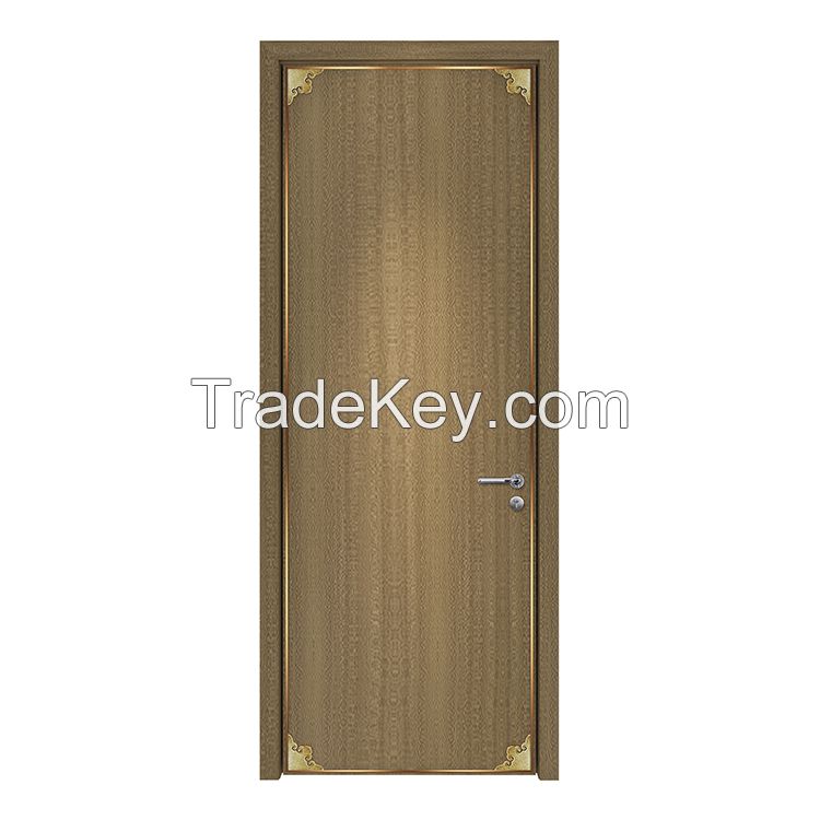 PVC waterproof bathroom design toilet door