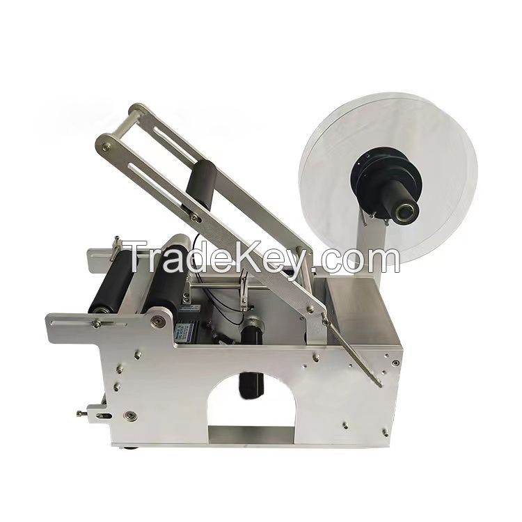 Semi auto desktop labeling machine