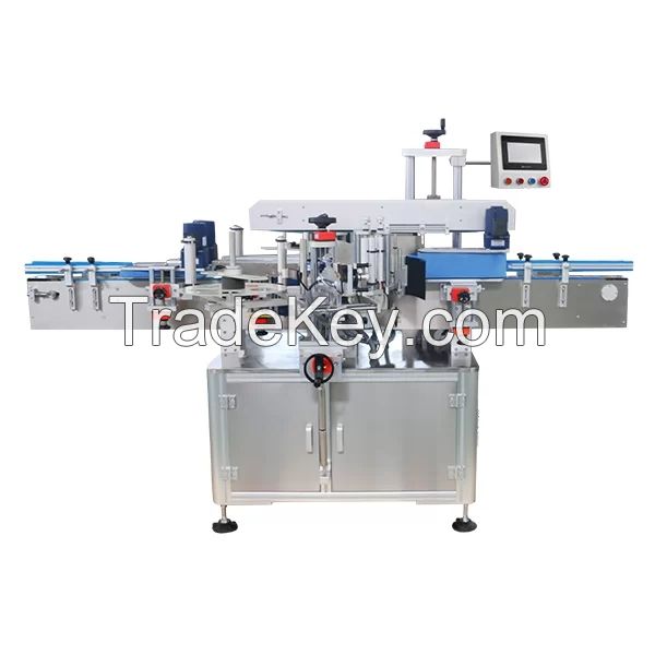 Shampoo bottle labeling machine