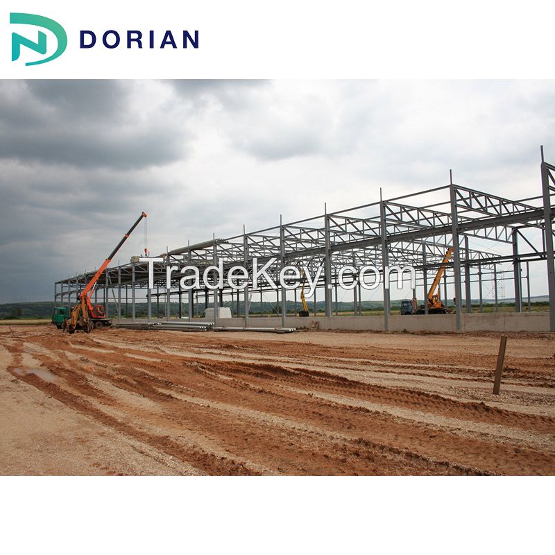 Prefabricated steel warehouse building steel structure workshop construction materials