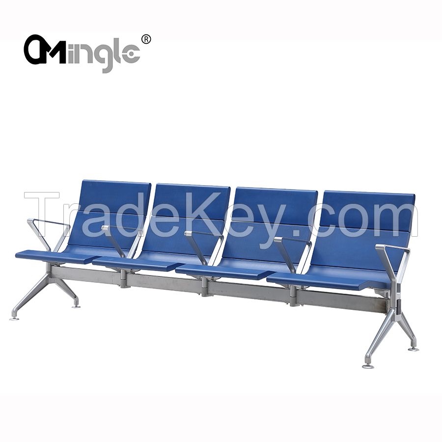 Mingle furniture High Quality 4 Seater Airport Hospital Bank Waiting Airport Chairs