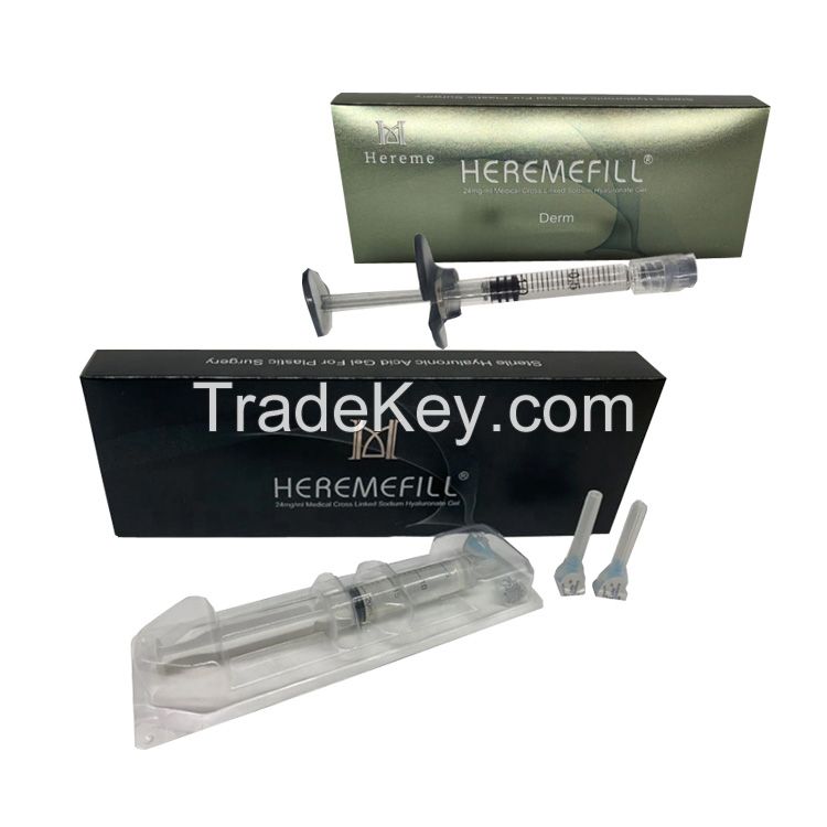 High quality fine line derm deep sub-q cross linked hyaluronic acid Ha dermal filler