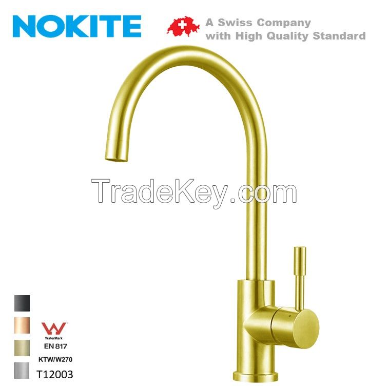 stainless steel kitchen faucet