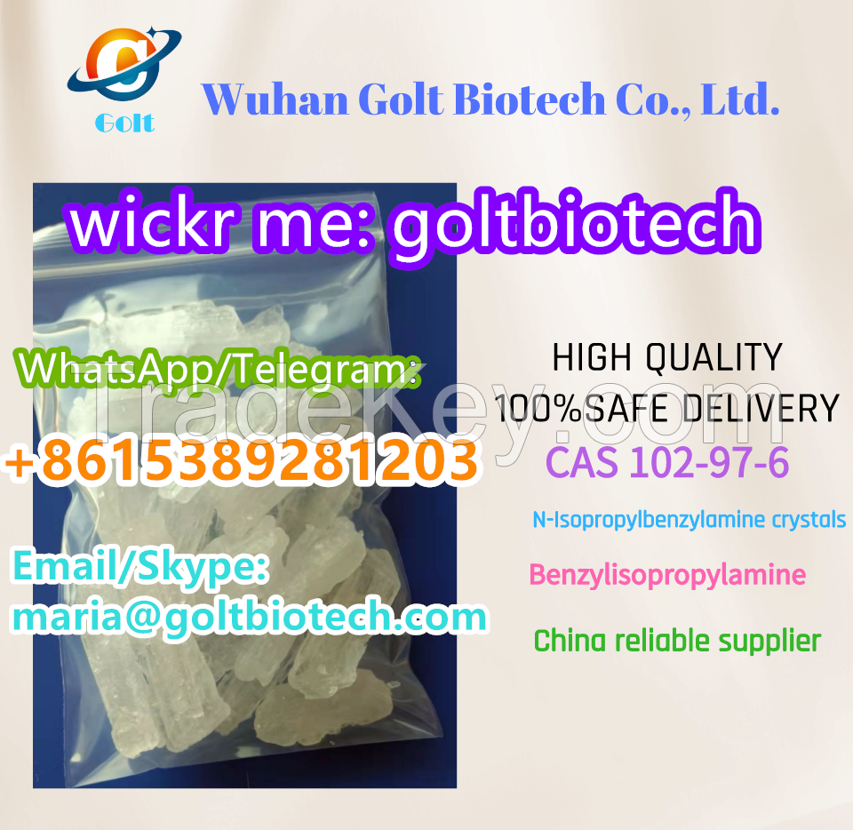 N-Isopropylbenzylamine CAS 102-97-6 crystal Wickr:goltbiotech
