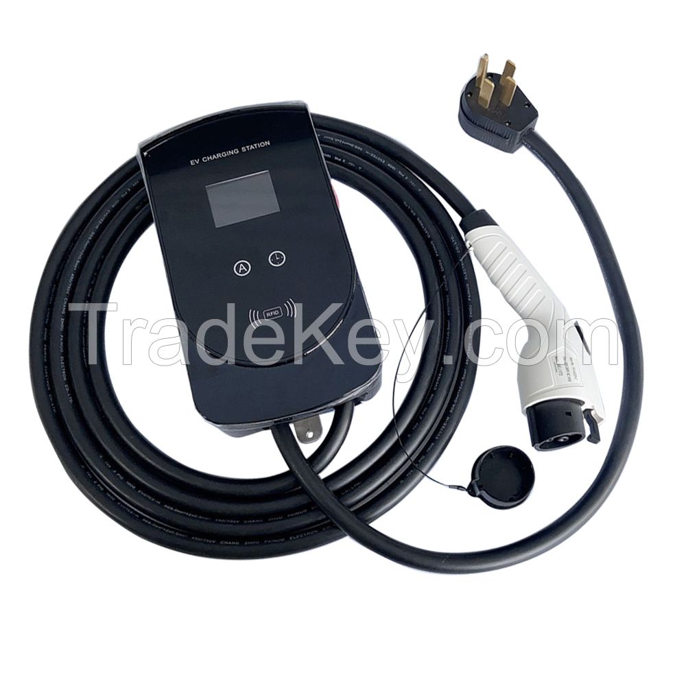 fisher OEM 3.6KW/7KW/11KW/22KW EV Charger Wallbox with Type1 or Type2 Plug