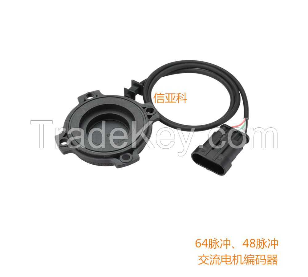 SME 4 wires Speed and direction sensor, AC Motor sensor, E68EC050A01, 64 Gear teeth encoder, forklift parts