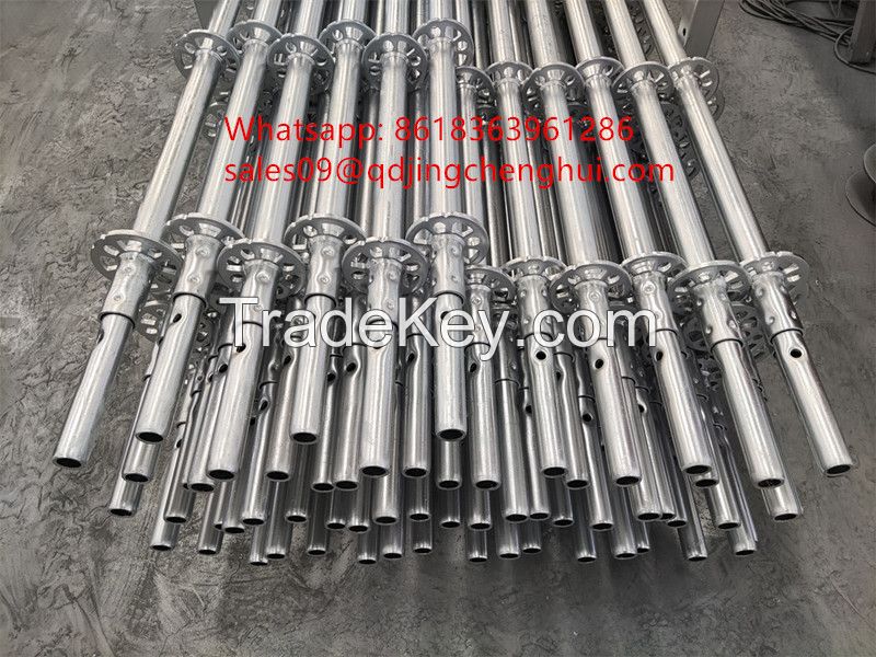 Ringlock Scaffolding System Hot Dip Galvanized Steel Scaffold Structure