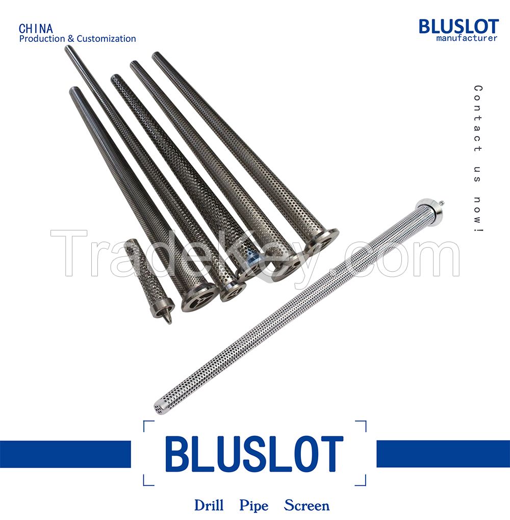 Custom SS Drill Pipe Mud Screens - Bluslot