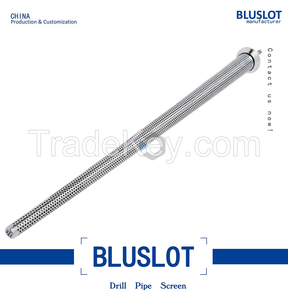 Custom SS Drill Pipe Mud Screens - Bluslot