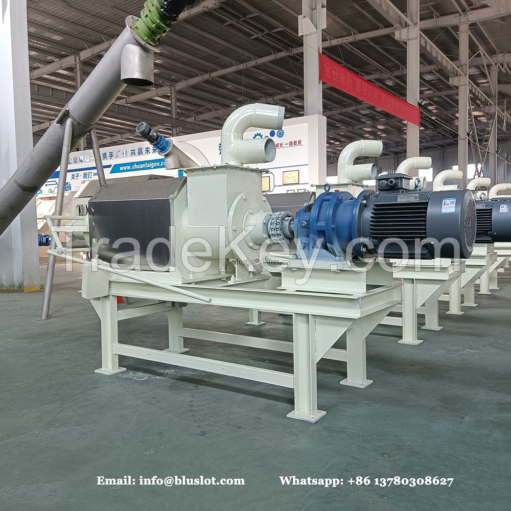 Slope Screen Manure Separator For Manure Dewatering