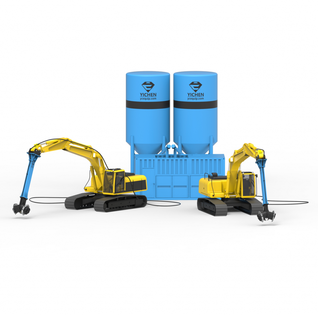 Excavator Soil Stabilization System