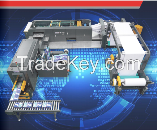 CHM-A4-2/A4B A4 copy paper cutting machine A4 production line A4 size paper cutting machine