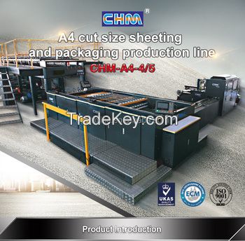 CHM-A4-5/A4B A4 copy paper cutting machine A4 production line A4 size paper cutting machine