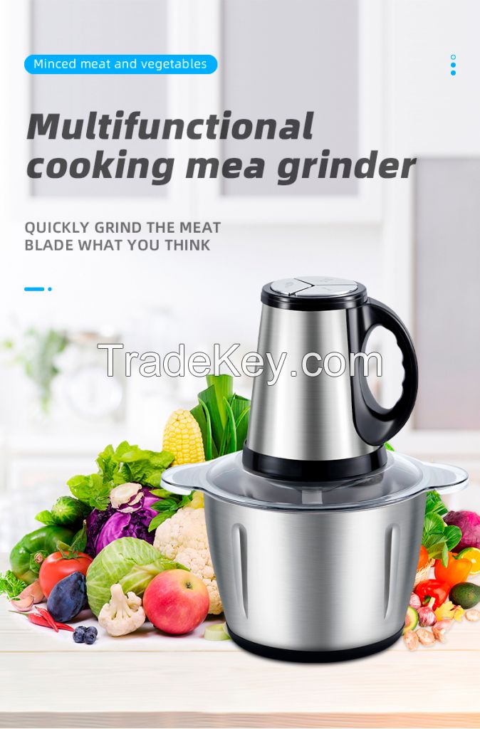 5L Multifunctional Electric Meat Grinder Chopper