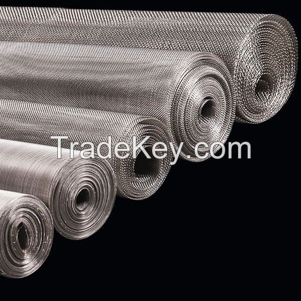 Stainless steel wire mesh woven mesh square mesh