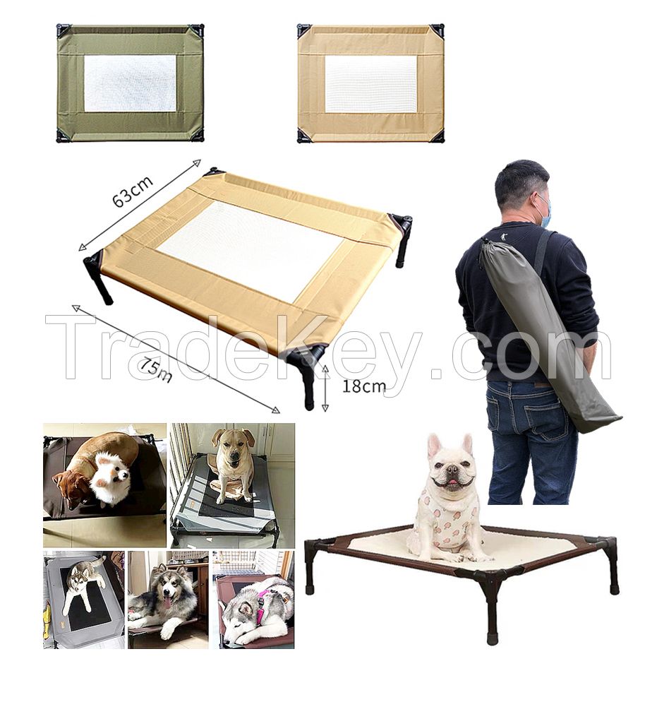 Portable Elevated Dog Bed, Pet Bed