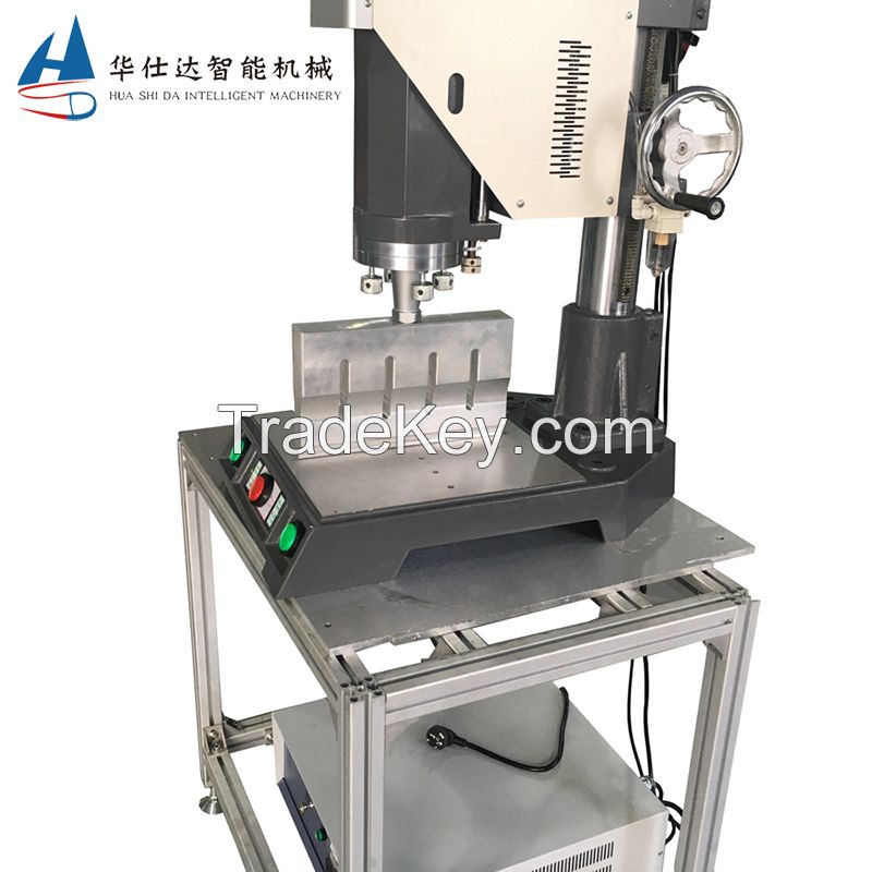 Frequency Auto Turning Ultrasonic Plastic Welding Machine 15KHz 2600W PSA Grading Card Plastic Slabs Case Sealing