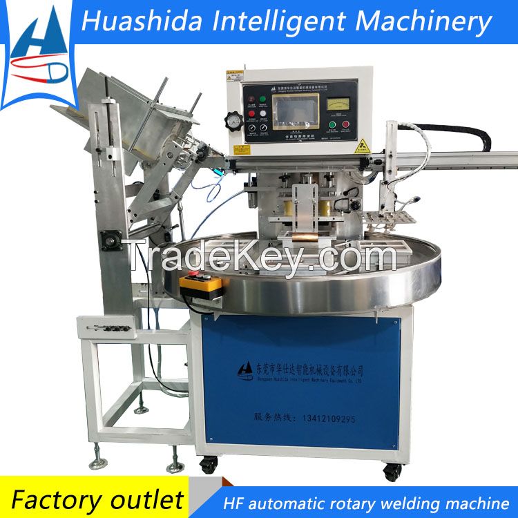 High frequency plastic welding machine auto round rotary blister packing machine