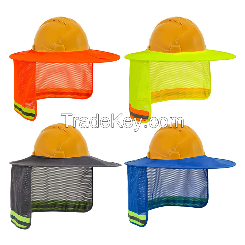 Hard Hat Neck Shade Sun Shield Polyester