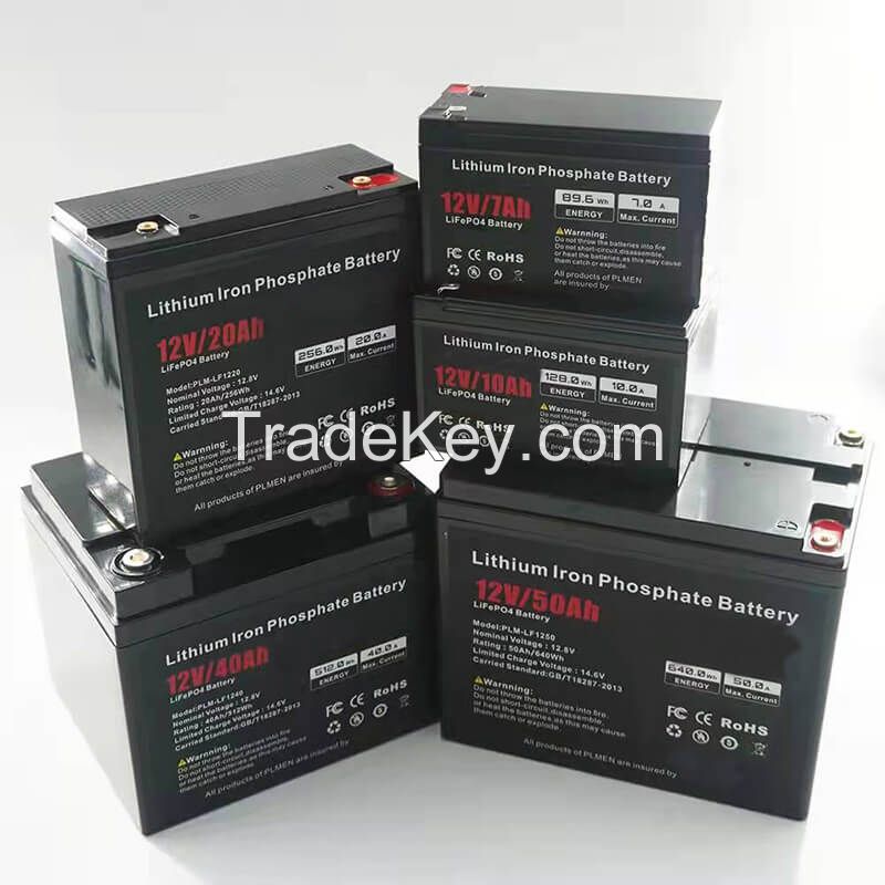 12V 200Ah LiFePO4 deep cycle car Lithium battery Pack