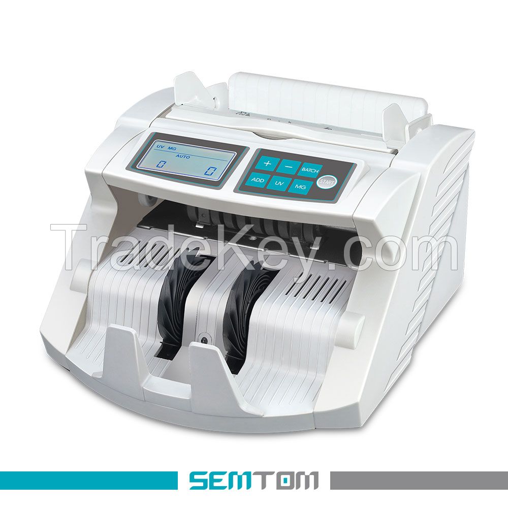 ST-2000 Money bill banknote cash money currency Counter and detector counting machine