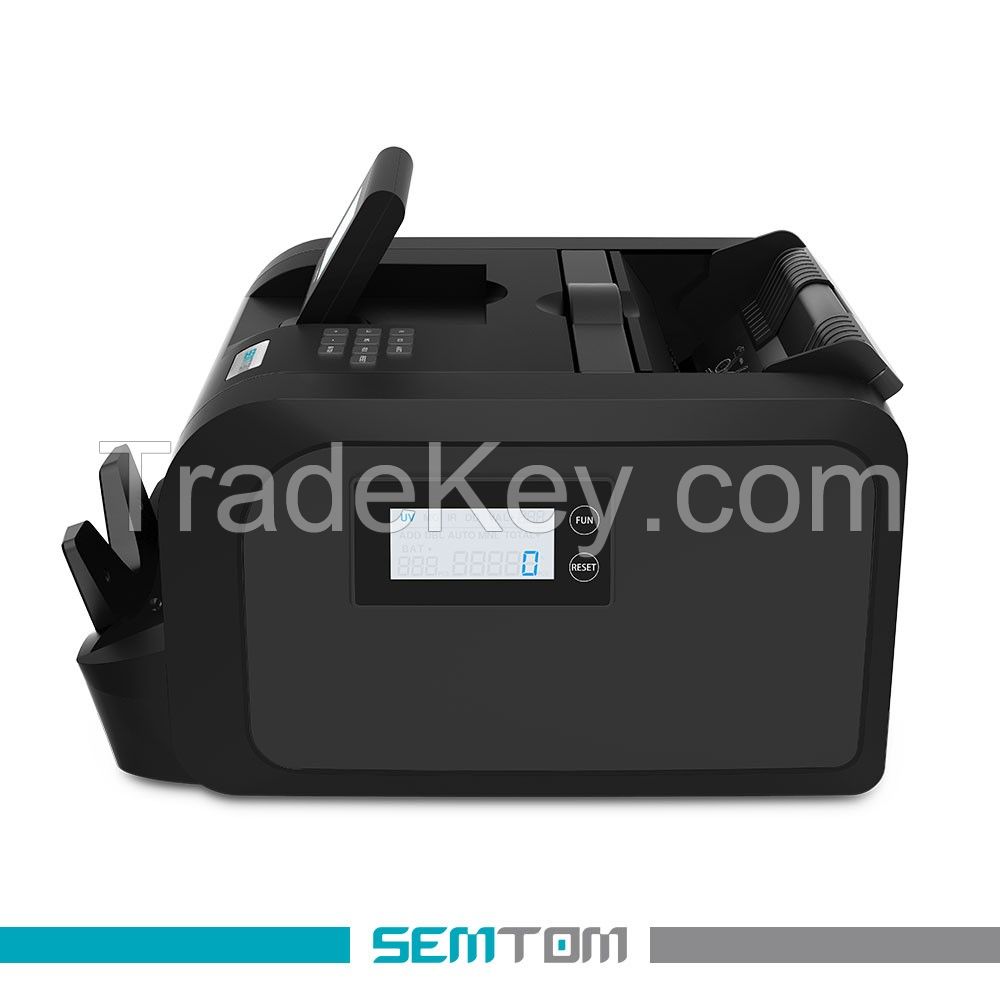 ST-2700 banknote currency money bill note counting machine counter with dual/two/double LCD display