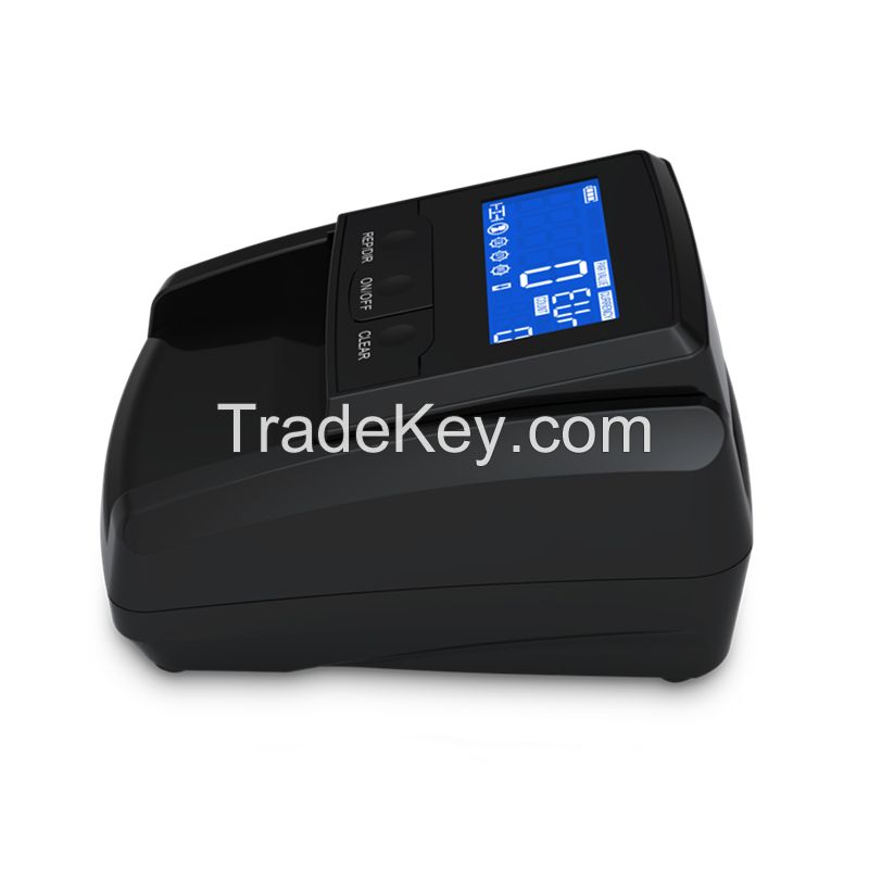 Small Counterfeit Money Detector Machine Currency Detector Banknote Detector