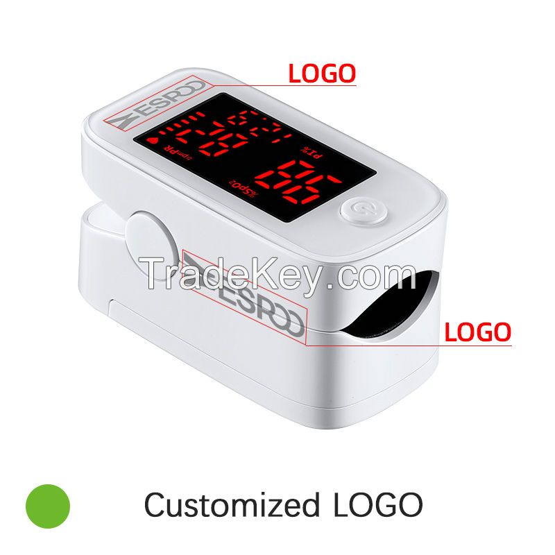 largest screen OEM fingertip pulse oximeter with CE FDA