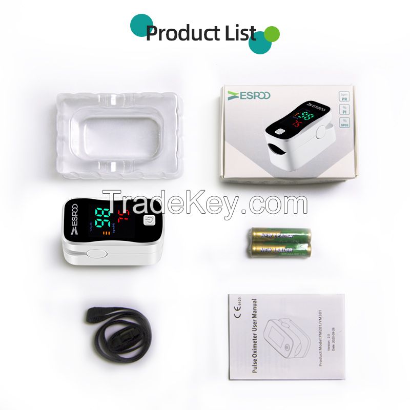 Hot selling all over the world brand oximeter finger pulse for sale oxy meter oximete led display pulse oximeter