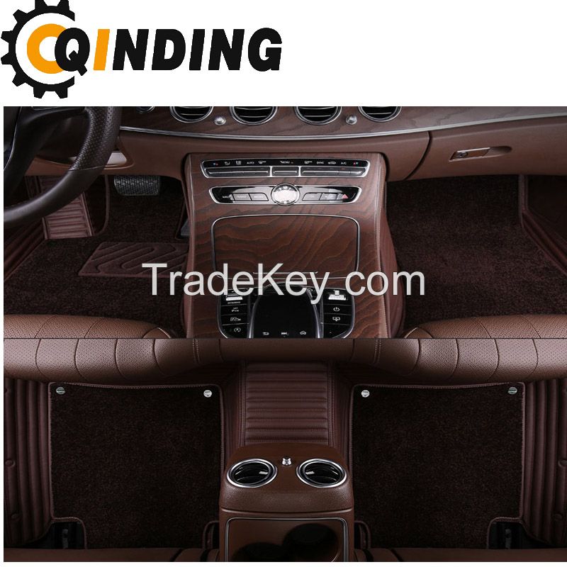 D 5D Custom Leather Wholesale XPE Material Car Carpet Foot Mats