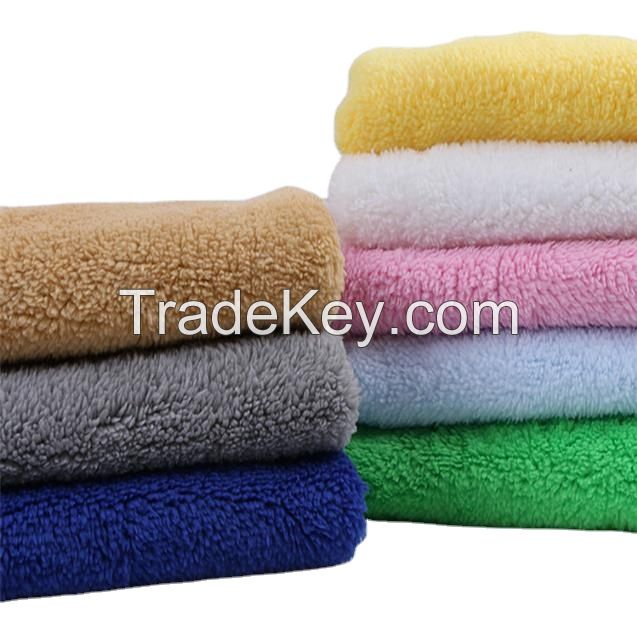 Knitted Shu Velveteen 100% Polyester Sherpa Fleece Knit Fabric Shu Velveteen Knitting Sherpa Fleece Fabric for Pajamas