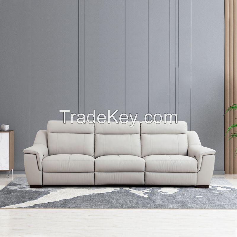 Adjustable Leather Furniture Sofa Living Room Modern Sofa Set Luxury All Full House Furniture