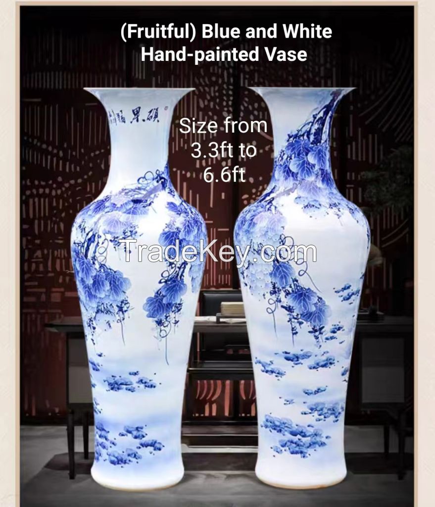 first class Blue and White Vase on Sale