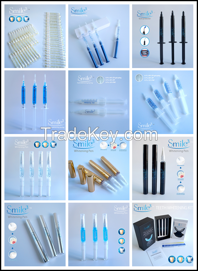 16% 35%HP 5ml HP teeth whitening gel whitening pen kit professional teeth whitening kit for clinic