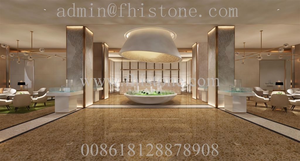 Sahara Gold Terrazzo Golden Yellow Terrazzo Middle East