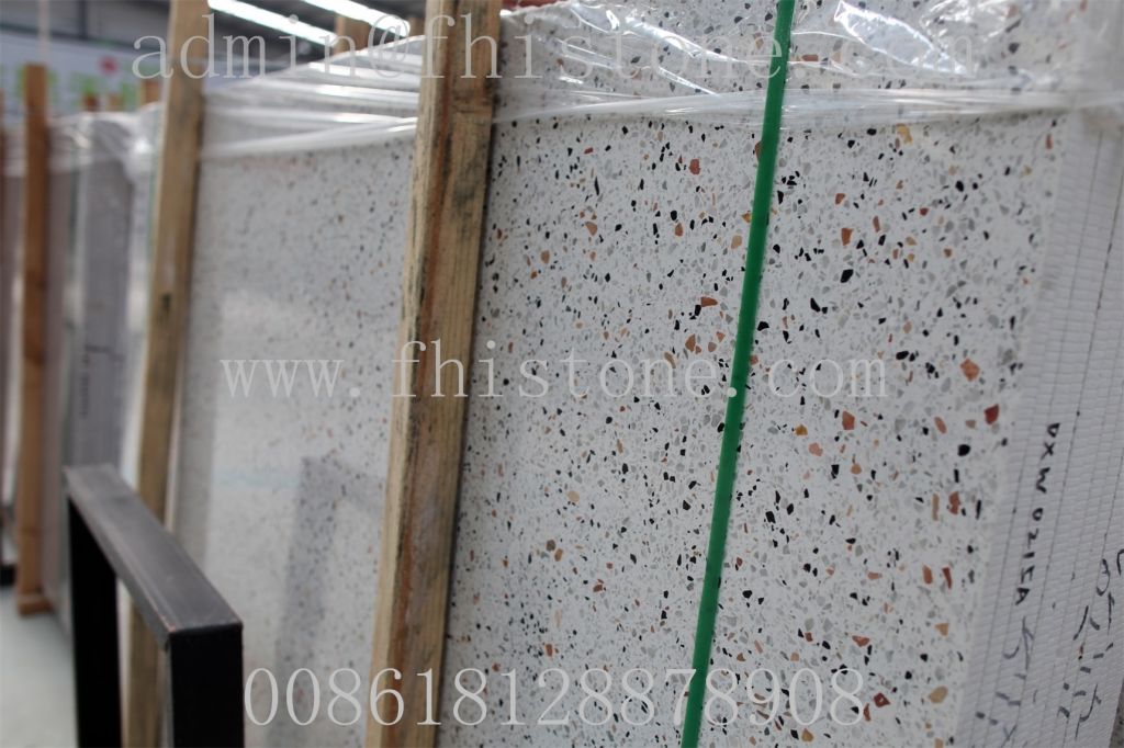  Multicolor Terrazzo Slab Terrazzo Flooring Entrance Cement