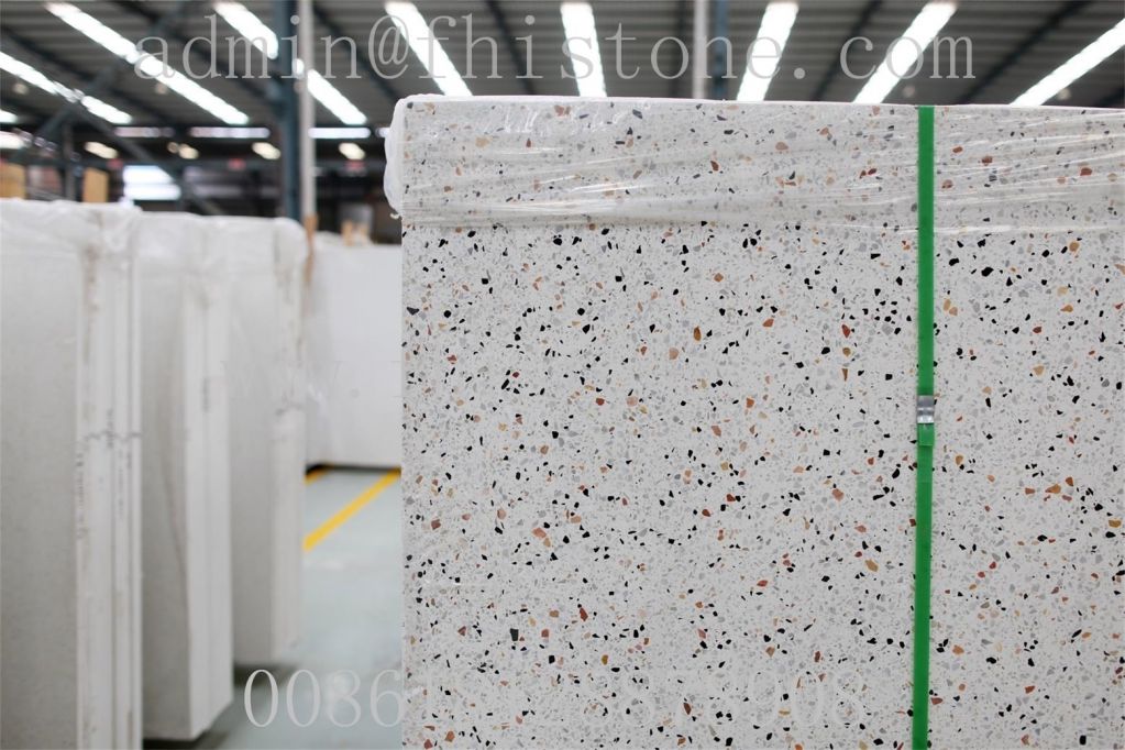  Multicolor Terrazzo Slab Terrazzo Flooring Entrance Cement