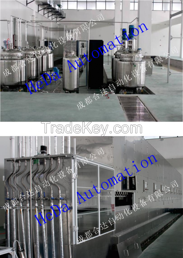 hollow fiber membrane production line