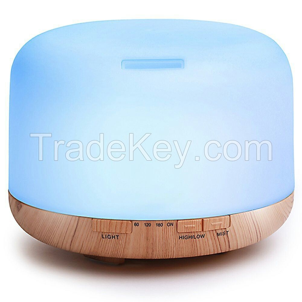 500ml Electric blue tooth household humidification essential oil diffuser